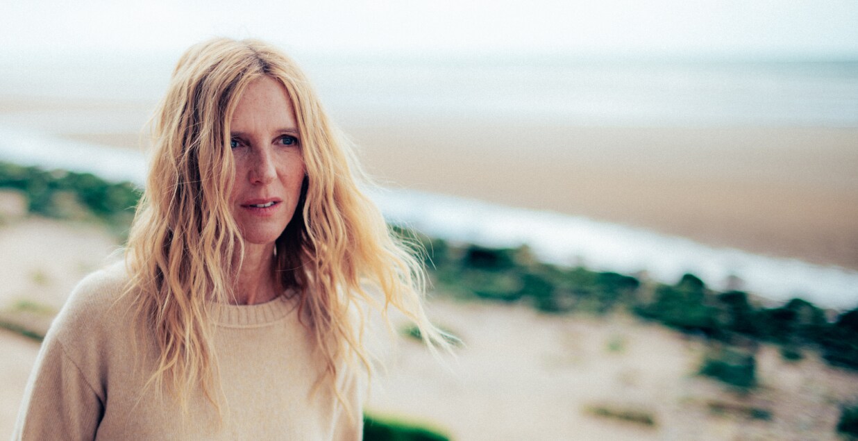 Photo de Sandrine Kiberlain ambassadrice française La Mer